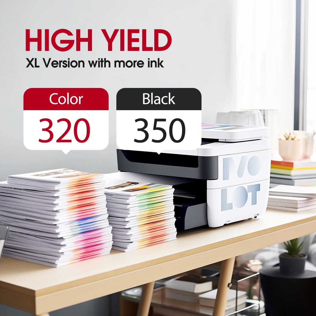 246XL 245XL Ink Cartridges for Canon Ink 245 246 for Canon 245 XL 246XL for Canon PIXMA MG2522 TS3122 MX492 MX490 TR4500 TR4520 TS3322 TR4522 MG2500 Printer (Black, Tri-Color)
